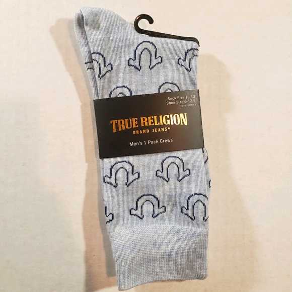 True Religion Other - NWT Men's True Religion Crew Socks